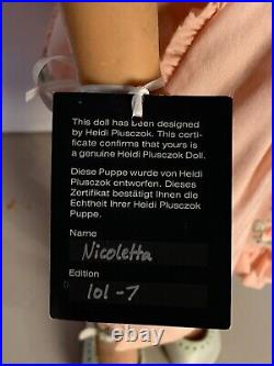 Heidi Plusczok Nicoletta 25th Anniversary Limited Edition 7/101 23 Vinyl Doll