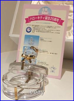 Hello Kitty Crystal Jewelry Case 25th Anniversary Limited Edition