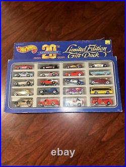 Hot Wheels 20th Anniversary Limited Edition Gift Pack 1968-1988 damaged box