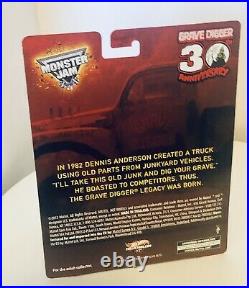 Hot Wheels Monster Jam RLC Exclusive GRAVE DIGGER 30th Anniversary Limited