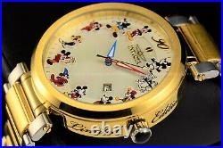 Invicta Woman 36mm Disney Lim Ed 90th Anniversary Gold Tone Mickey MOP TT Watch