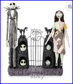Jack Skellington & Sally Limited Edition Dolls Set 25th Anniversary Nightmare
