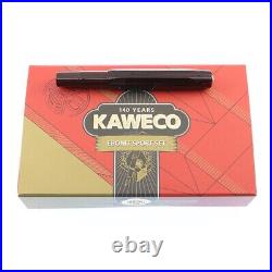 KAWECO Fountain Pen 140th Anniversary Limited Edition Ebonite Sports F