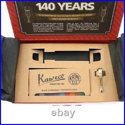 KAWECO Fountain Pen 140th Anniversary Limited Edition Ebonite Sports F