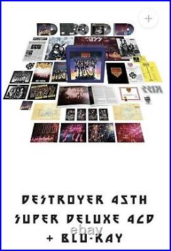 KISS'Destroyer' 45th Anniversary Super Deluxe Edition & Limited Deluxe Edition