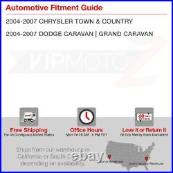 LEFT+RIGHT Dodge Grand Caravan Chrysler Town Country Rear Brake Tail Lights