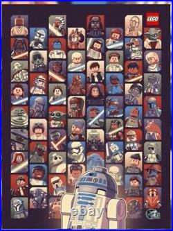 Lego Star Wars 25th Anniversary Limited Edition Joe Hogan Art Print New