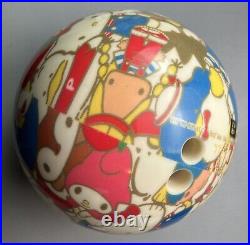 Limited Edition 50th Anniversary Sanrio Bowling Ball. Hello Kitty Brunswick