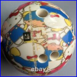 Limited Edition 50th Anniversary Sanrio Bowling Ball. Hello Kitty Brunswick