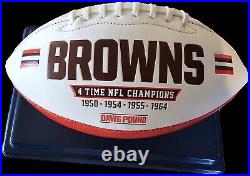 Limited-Edition Cleveland Browns 75th Anniversary Football is 1 of only 2,021