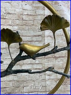 Limited Edition Hot Cast Two Love Bird Bronze Sculpture Anniversary Gift Figure