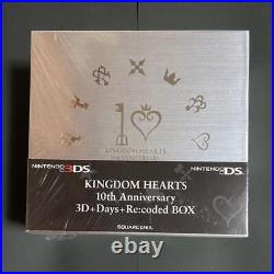 Limited Edition! Nintendo 3DS Kingdom Hearts 10th Anniversary With Obi