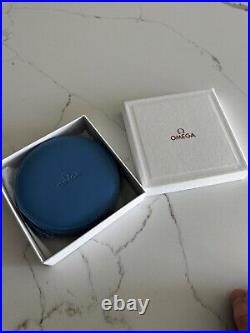 Limited Edition Omega watch pouch 75 Anniversary Summer Blue