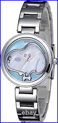 Limited Edition Snoopy Diamond Watch 70th Anniversary Blue Japan New