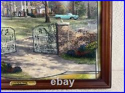 Limited Edition Thomas Kinkade 50th Anniversary Graceland Stained Glass