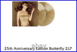 MARIAH CAREY BUTTERFLY 25th ANNIVERSARY EDITION CHAMPAGNE WAVE 2LP VINYL PROOF