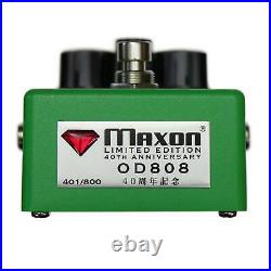 Maxon OD808 Limited Edition 40th Anniversary Overdrive V2 pedal