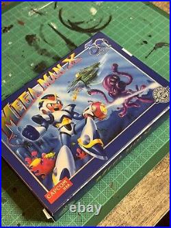 Mega Man x 30th Anniversary iam8bit Reissue. BLUE CARTRIDGE, Limited Edition
