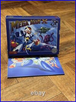 Mega Man x 30th Anniversary iam8bit Reissue. BLUE CARTRIDGE, Limited Edition