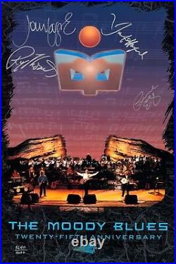 Moody Blues Autographed 25th Anniversary Limited Edition Lithograph