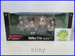 Motley crue 40th anniversary brokker limited edition figure block toy collection