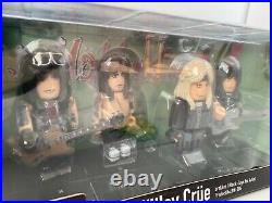 Motley crue 40th anniversary brokker limited edition figure block toy collection