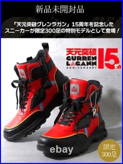 Movic GURREN LAGANN 15th Anniversary Limited Edition Sneakers shoes (L) US10