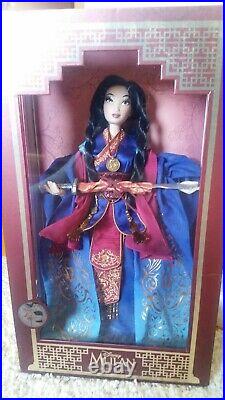 Mulan 17 inch disney 20th Anniversary Limited Edition Doll