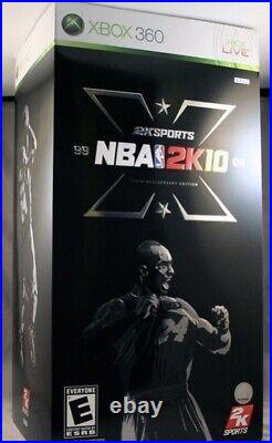 NBA 2K 10 Limited Edition Anniversary Kobe Bryant Locker + 2K Game Lot