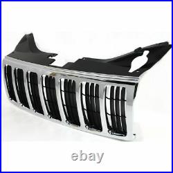 NEW Chrome Grille Assembly For 2005-2007 Jeep Grand Cherokee SHIPS TODAY