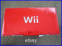NEW Nintendo Wii Super Mario Limited Edition Red Console System 25th Anniversary