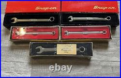 NOS Snap On 9pc Rare Limited Edition Anniversary NADA Convention Wrench Set