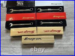 NOS Snap On 9pc Rare Limited Edition Anniversary NADA Convention Wrench Set