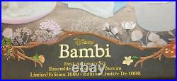 New Disney Bambi 75 Anniversary Limited Edition 1000 Office Desk Accessory Set