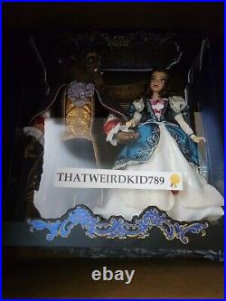 New Disney Beauty & The Beast 30th Anniversary Doll Set Limited Edition x/1800