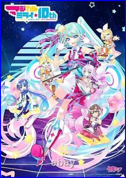 New Hatsune Miku Magical Mirai 10th Anniversary Limited Edition 2 Blu-ray Japan