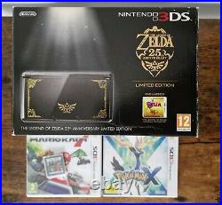 Nintendo 3DS Legend of Zelda 25th Anniversary Limited Edition UK PAL