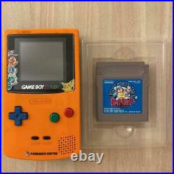 Nintendo Game Boy Color 3th anniversary Pokemon Center Limited edition Used JP
