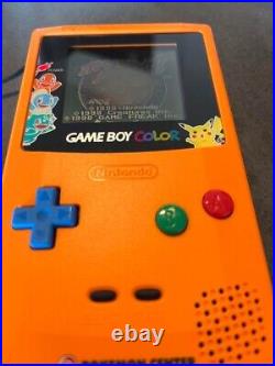 Nintendo Game Boy Color Pokemon Center 3rd Anniversary Limited Edition Orange