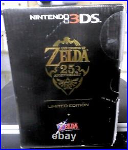 Nintendo Legend Zelda 25th Anniversary 3DS console New limited edition sealed