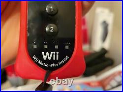 Nintendo Wii RVL-001 25th Anniversary Limited Edition with 4 controllers, 12 games