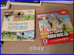 Nintendo Wii RVL-001 25th Anniversary Limited Edition with 4 controllers, 12 games