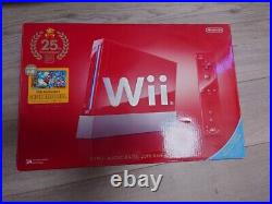 Nintendo Wii Super Mario 25th Anniversary Limited Edition Video Game Japan Rare