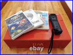 Nintendo Wii Super Mario Bros 25th Anniversary Limited Edition Red Console