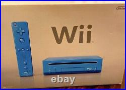 Nintendo wii limited edition blue new 2000 Edition New In Box 25th Anniversary