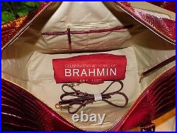 Nwt Brahmin 40th Anniversary Limited Edition Duxbury Weekender Free Ship