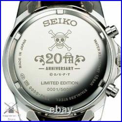 ONE PIECE 20th ANNIVERSARY LIMITED EDITION Watch Seiko Limited 5000