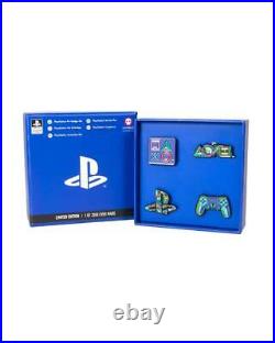 Official PlayStation 25th Anniversary Pin Badge Set 3 4 Limited Edition 5