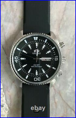 Orient Automatic 40th Anniversary Limited Edition Black Dial Men's watch, JAPAN
