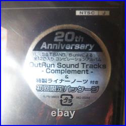 PS2 Outrun 2 SP Special Tours First Limited Edition 20th Anniversary Album withCD